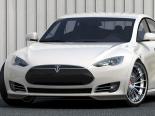 RevoZport R-Zentric Carbon Fiber Front Splitter Tesla Model S 13-15